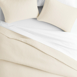 Thumbnail 9: Home Collections Home Collections Premium Soft Herring Quilted Coverlet Set 