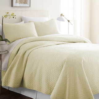 Thumbnail 1: Home Collections Home Collections Premium Soft Herring Quilted Coverlet Set 