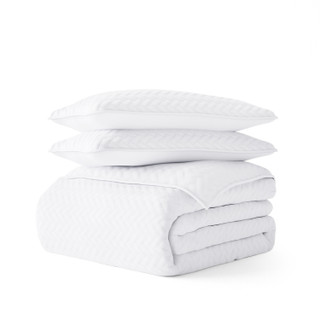 Thumbnail 13: Home Collections Home Collections Premium Soft Herring Quilted Coverlet Set 