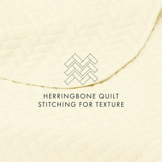 Thumbnail 23: Home Collections Home Collections Premium Soft Herring Quilted Coverlet Set 