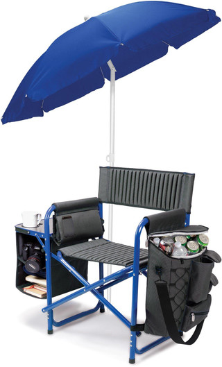 Thumbnail 5: Picnic Time Picnic Time Grey Fusion Chair 