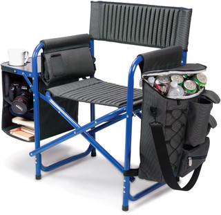 Thumbnail 1: Picnic Time Picnic Time Grey Fusion Chair 