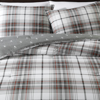 Thumbnail 33: Eddie Bauer Eddie Bauer Alder Plaid 100% Cotton Comforter Bedding Set 