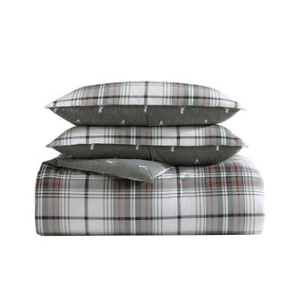 Thumbnail 36: Eddie Bauer Eddie Bauer Alder Plaid 100% Cotton Comforter Bedding Set 
