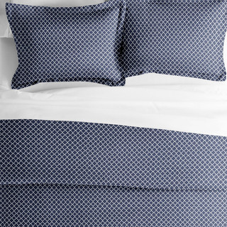 Thumbnail 4: Home Collections Home Collections Premium Soft Quadrafoil Duvet Cover Set 