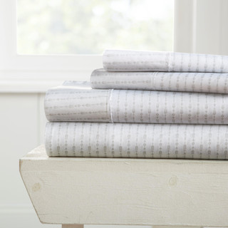 Thumbnail 1: Home Collections Home Collections Premium Ultra Soft Beaded Arrows Sheet Set 