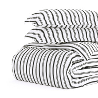 Thumbnail 13: Home Collections Home Collections Premium Soft Vertical Dream Duvet Cover Set 
