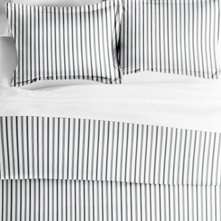 Thumbnail 8: Home Collections Home Collections Premium Soft Vertical Dream Duvet Cover Set 