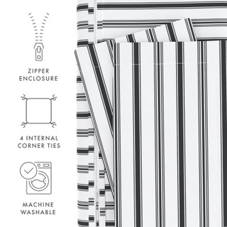 Thumbnail 24: Home Collections Home Collections Premium Soft Vertical Dream Duvet Cover Set 