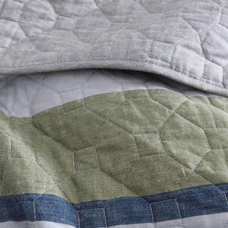 Thumbnail 26: Eddie Bauer Eddie Bauer Salmon Ladder 100% Cotton Reversible Quilt Set 