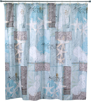 Thumbnail 1: Avanti Avanti Beachcomber Shower Curtain 