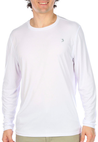 Thumbnail 1: REEL LEGENDS Reel Legends Mens UPF 50+ Solid Reel-Tec Long Sleeve Shirt 