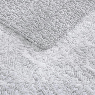 Thumbnail 16: Tommy Bahama Tommy Bahama Distressed Water Leaves Reversible Quilt Set 