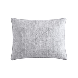 Thumbnail 27: Tommy Bahama Tommy Bahama Distressed Water Leaves Reversible Quilt Set 