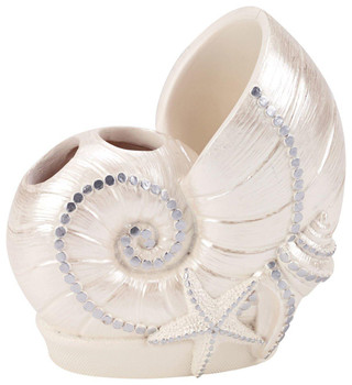 Thumbnail 1: Avanti Avanti Sequin Shell Toothbrush Holder 
