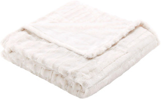Thumbnail 1: Beautyrest Beautyrest Duke Faux Fur Heated Throw 