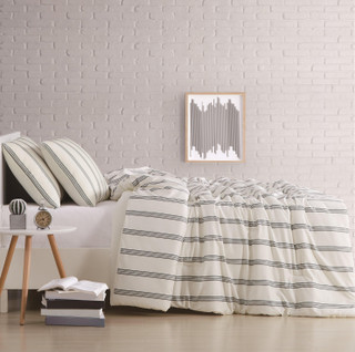 Thumbnail 5: Truly Soft Truly Soft Millenial Stripe Duvet Cover Set 