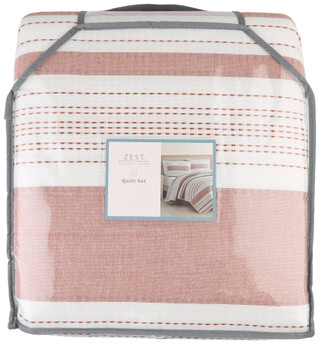 Thumbnail 4: Zest Kitchen + Home ZEST Kitchen + Home Stanford Quilt Set 
