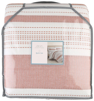 Thumbnail 6: Zest Kitchen + Home ZEST Kitchen + Home Stanford Quilt Set 
