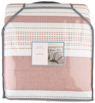 Thumbnail 5: Zest Kitchen + Home ZEST Kitchen + Home Stanford Quilt Set 