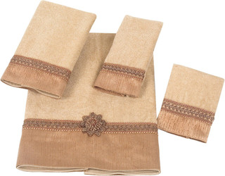 Thumbnail 3: Avanti Avanti Rattan Braided Cuff Towel Collection 