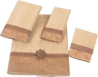 Thumbnail 1: Avanti Avanti Rattan Braided Cuff Towel Collection 
