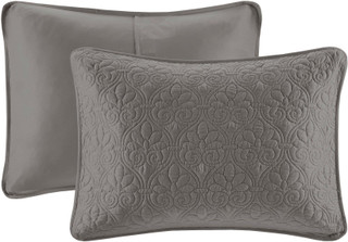 Thumbnail 13: Madison Park Madison Park Quebec 3 pc Corner Pleated Quilted Bedspread 