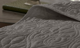 Thumbnail 31: Madison Park Madison Park Quebec 3 pc Corner Pleated Quilted Bedspread 