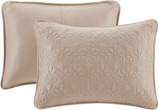 Thumbnail 14: Madison Park Madison Park Quebec 3 pc Corner Pleated Quilted Bedspread 
