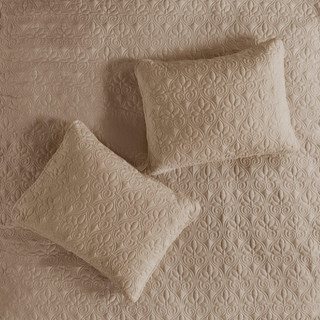 Thumbnail 26: Madison Park Madison Park Quebec 3 pc Corner Pleated Quilted Bedspread 