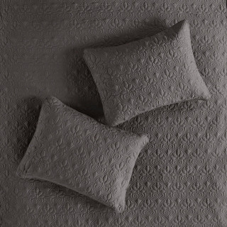 Thumbnail 26: Madison Park Madison Park Quebec 3 pc Corner Pleated Quilted Bedspread 