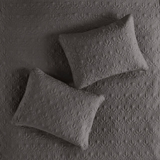 Thumbnail 27: Madison Park Madison Park Quebec 3 pc Corner Pleated Quilted Bedspread 