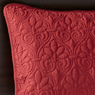 Thumbnail 7: Madison Park Madison Park Quebec 3 pc Corner Pleated Quilted Bedspread 