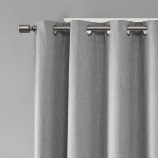 Thumbnail 3: SUNSMART SunSmart Maya Printed Heathered Blackout Patio Panel 