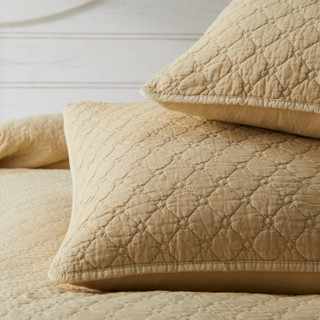 Thumbnail 6: Zest Kitchen + Home ZEST Kitchen + Home Azra Solid Quilt Set 