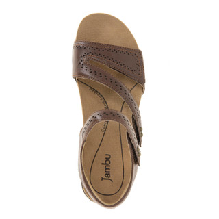Thumbnail 6: Jambu Jambu Womens Makayla Leather Sandals 