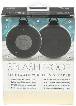 Thumbnail 2: Sentry Sentry Splashproof Bluetooth Wireless Speaker 