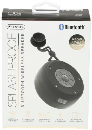 Thumbnail 1: Sentry Sentry Splashproof Bluetooth Wireless Speaker 