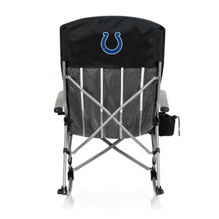 Thumbnail 2: INDIANAPOLIS COLTS NFL Indianapolis Colts Outdoor Rocking Camp Chair with Bag 