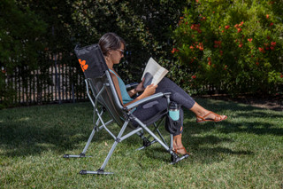 Thumbnail 6: CLEMSON TIGERS CLEMSON TIGERS NCAA Outdoor Rocking Camp Chair with Bag 