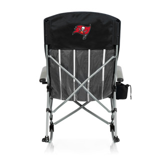 Thumbnail 2: Tampa Bay Buccaneers TAMPA BAY BUCCANEERS NFL Outdoor Rocking Camp Chair with Bag 
