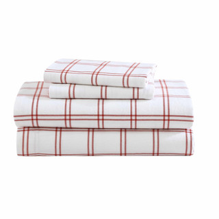 Thumbnail 2: Eddie Bauer Eddie Bauer Westridge Plaid Cotton Flannel Sheet Set 