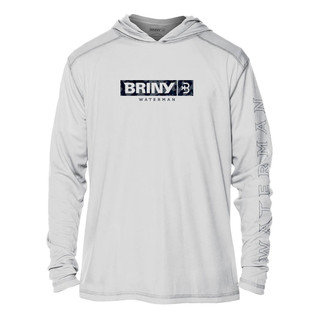 Thumbnail 2: BRINY Briny Mahi Mens Hooded Performance Fishing Shirt 