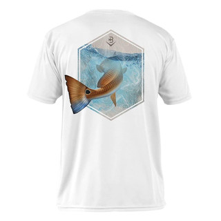 Thumbnail 1: BRINY Briny Redhead Mens Short Sleeve Performance Fishing Shirt 