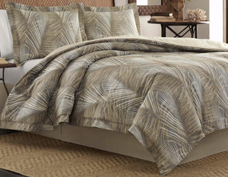 Thumbnail 4: Tommy Bahama Tommy Bahama Raffia Palms Comforter Set 