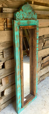 Agave Medium Mirror Turquoise