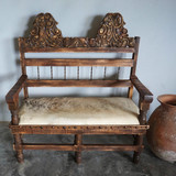 Colima Cowhide Bench