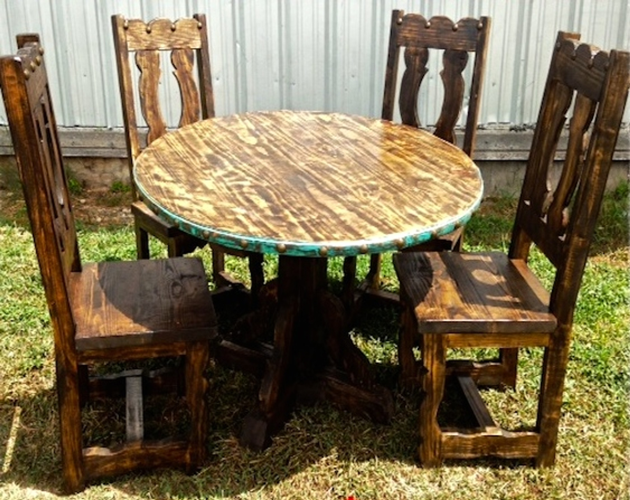 redondo rustic dining set