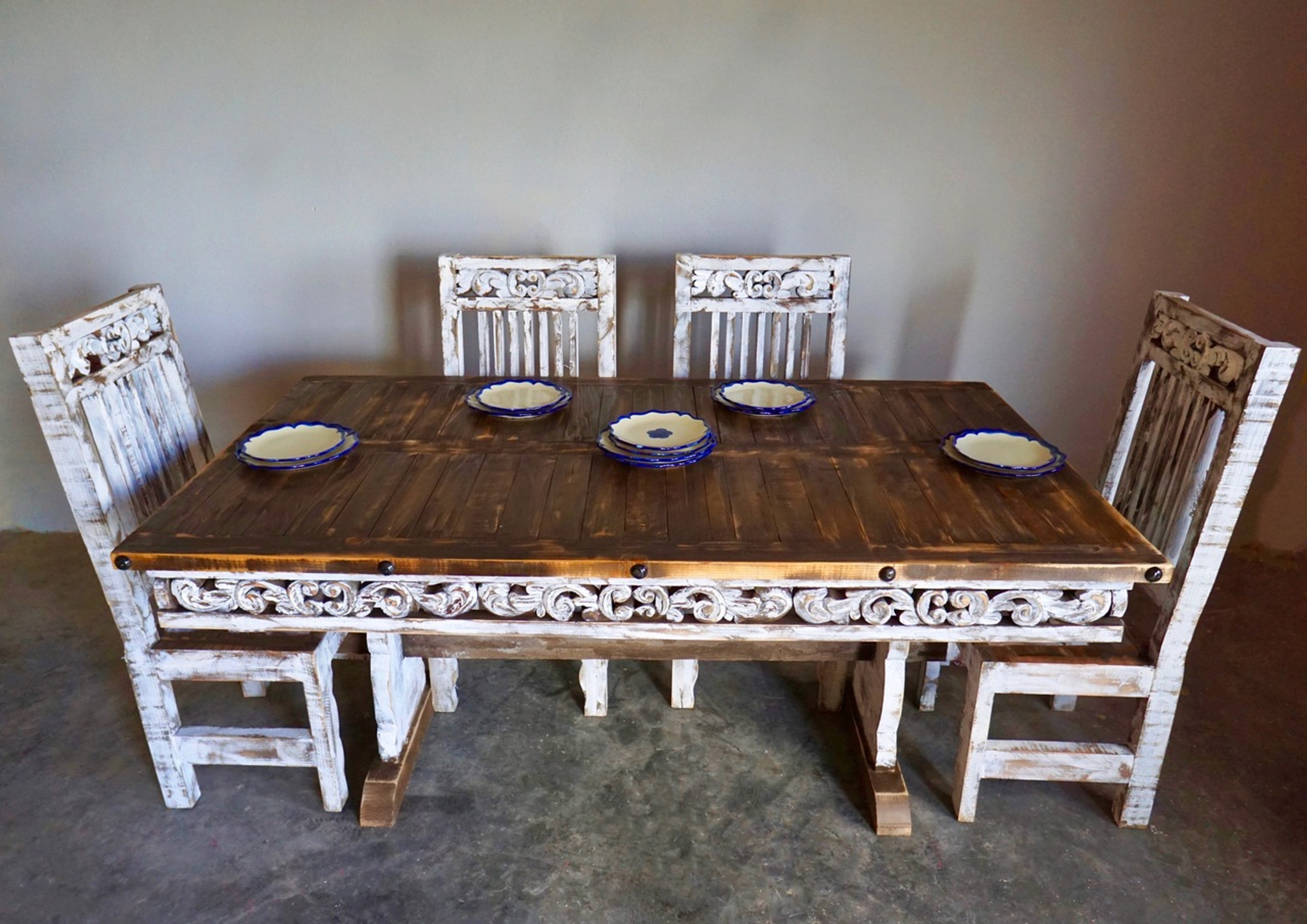 Conchita Farmhouse Table Sofias Rustic Furniture