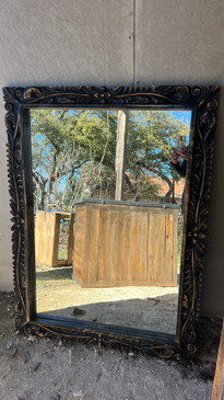 Carved  Mirror